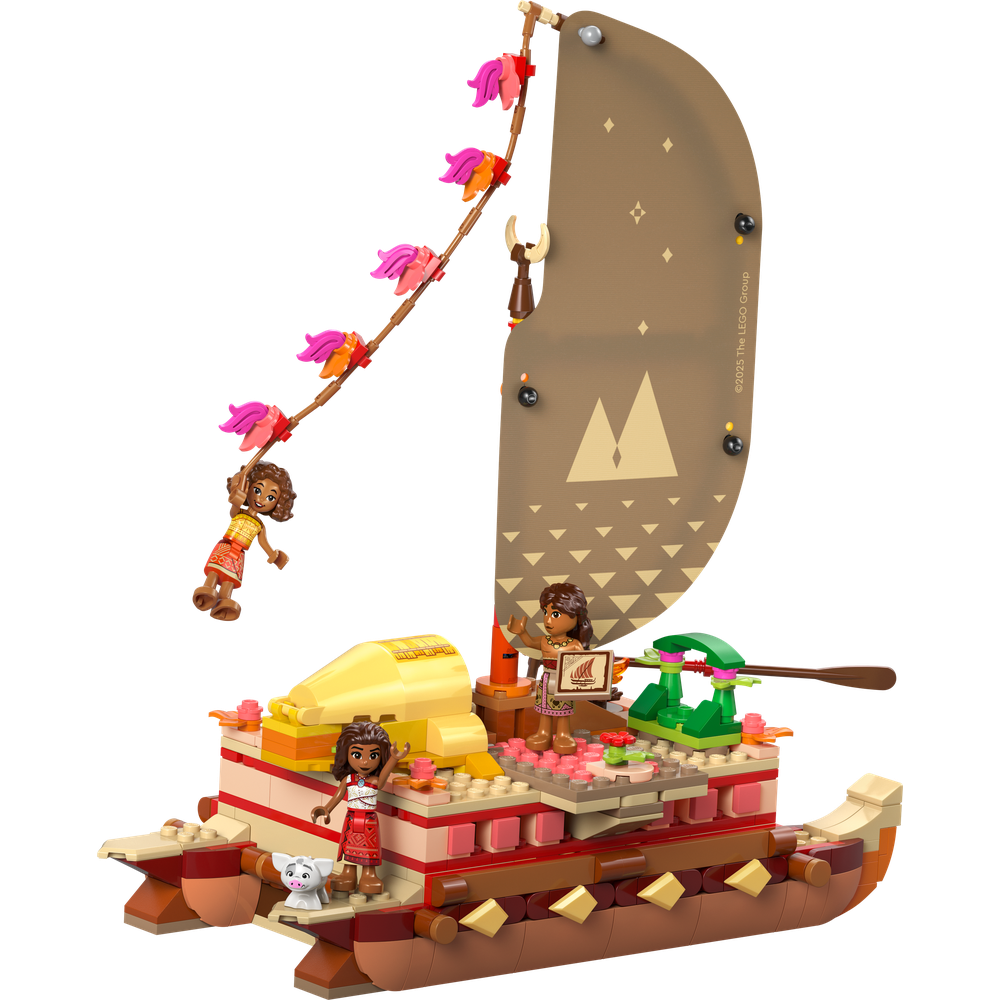LEGO® │ Disney Princess 43270 Vaiana a dobrodružství na kánoi