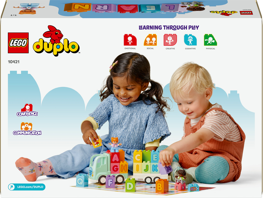 LEGO® DUPLO® 10421 Náklaďák s abecedou