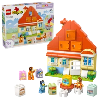LEGO® DUPLO® 10459 Dům Bluey a paměťová hra