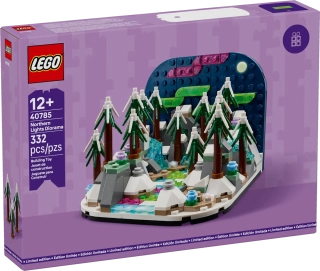 LEGO® Icons™ 40785 Diorama Polární záře LEGO® Icons™ 40785 Diorama Polární záře