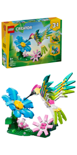 LEGO® Creator 3 v 1 31384 Divoká zvířata: Barevný kolibřík