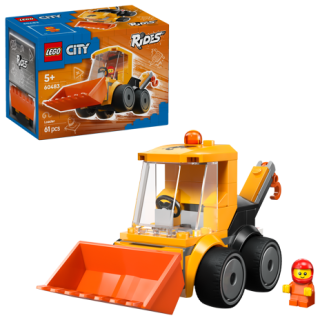 LEGO® City 60483 Autíčka – Stavební nakladač