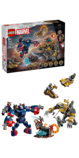 LEGO® ǀ Marvel Avengers: Endgame Thor vs. Chitauri Super Hero Action 76322
