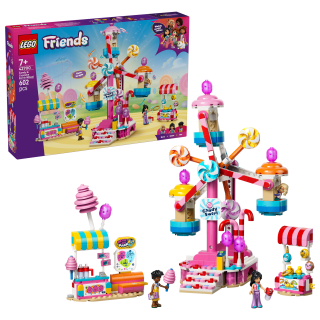 LEGO® Friends 42700 Kolotoč se sladkostmi a cupcaky