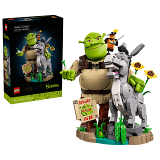 LEGO® 72423 Shrek, Oslík a Kocour v botách
